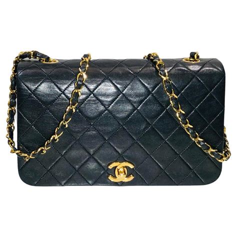 chanel full flap turnlock bag